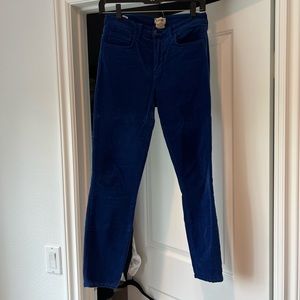 L’Agence Blue Velvet Jeans | Size 27
